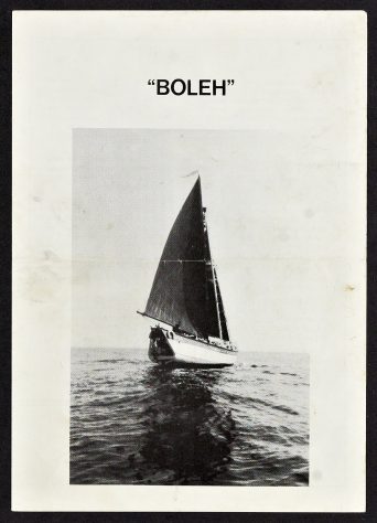 Roger Angel's information sheet introducing people to Boleh.