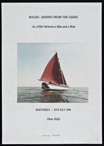 Draft copy of the book 'Boleh: Arising from the ashes', by Dave Sully